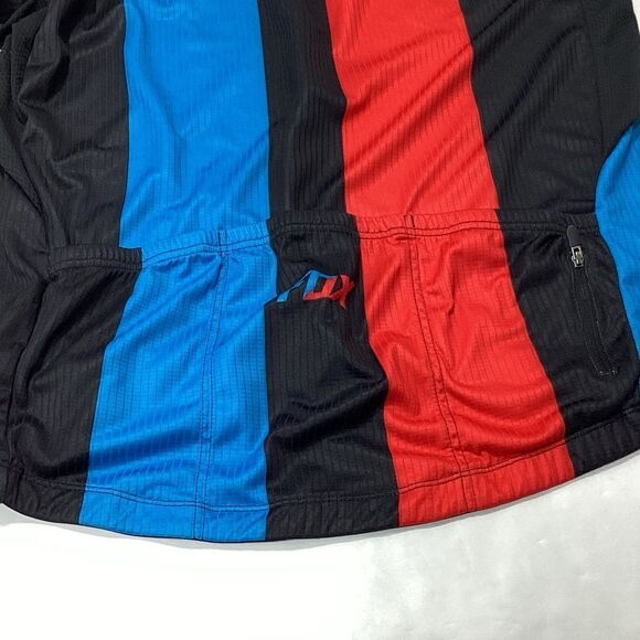 Fox Brand Cycling Jacket Bicycle Racing Coat With Back Pouches Pocket XL - Picture 5 of 12